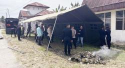 Dirikan Tenda Tanggap Darurat di Wilayah Banjir